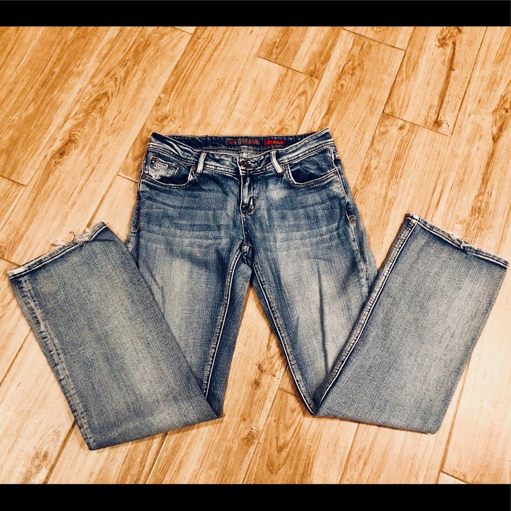 Chip & Pepper Makayla Bootcut Denim Jeans Sz 7